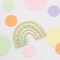 Rainbow Confetti, 240 PCS Pastel Confetti for Pastel Rainbow Party Decorations and Pastel Baby Shower Decorations, Multicolor Tissue Paper Confetti for Rainbow Theme Birthday Party Decorations